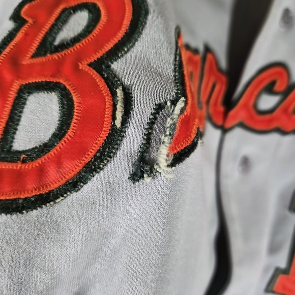 Vintage Russell Athletic Bearcats Baseball Jersey #11 Gray Made USA Men's 40... - Picture 11 of 11